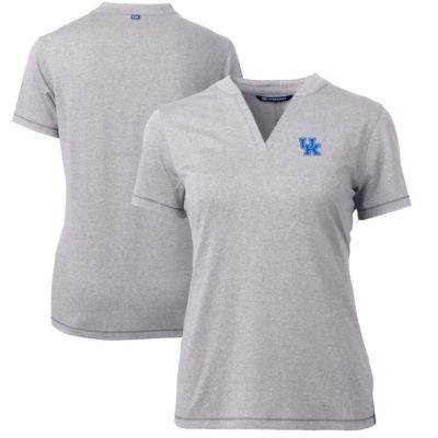 NCAA Heather Kentucky Wildcats Forge Blade V-Neck Top