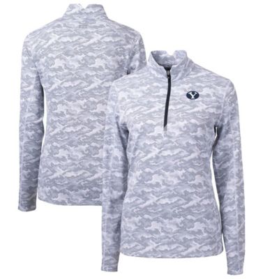 NCAA BYU Cougars Traverse Quarter-Zip Pullover Top