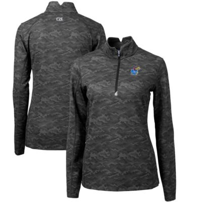 NCAA Kansas Jayhawks Traverse Quarter-Zip Pullover Top