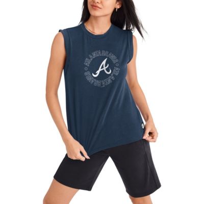 MLB Atlanta Braves Madison Tri-Blend Tank Top