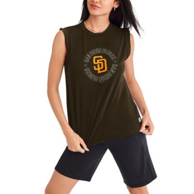 MLB San Diego Padres Madison Tri-Blend Tank Top