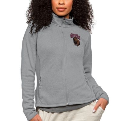 NCAA Heather Montana Grizzlies Course Full-Zip Jacket