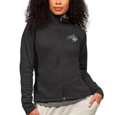 NCAA Heather Montana State Bobcats Course Full-Zip Jacket