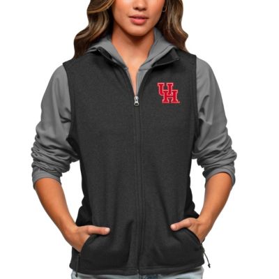 NCAA Heather Houston Cougars Course Full-Zip Vest