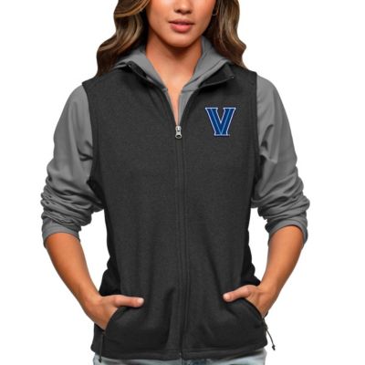 NCAA Heather Villanova Wildcats Course Full-Zip Vest