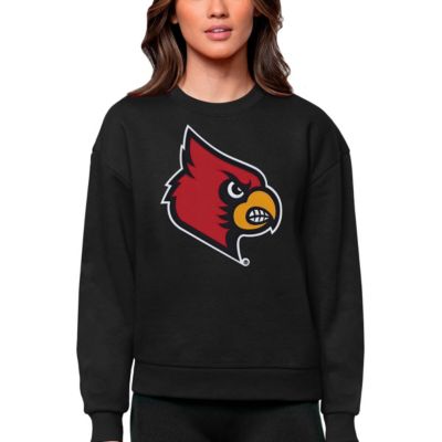NCAA Louisville Cardinals Victory Crewneck Pullover Sweatshirt