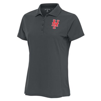 MLB New York Mets Logo Legacy Pique Polo