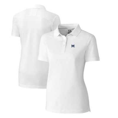 NCAA Michigan Wolverines Advantage Tri-Blend Pique Polo