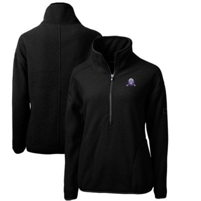 NCAA Northwestern Wildcats Cascade Eco Sherpa Fleece Half-Zip Pullover Jacket