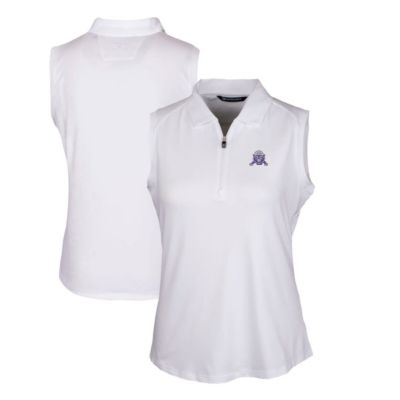 NCAA Northwestern Wildcats Forge Stretch Sleeveless Polo