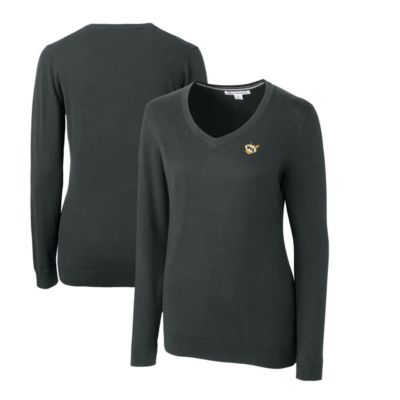 NCAA West Virginia Mountaineers Lakemont Tri-Blend V-Neck Pullover Sweater