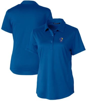 NCAA Kansas Jayhawks Vault Prospect Textured Stretch Polo