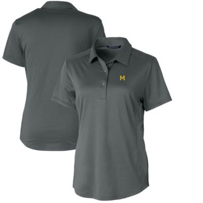 NCAA Michigan Wolverines Vault Prospect Textured Stretch Polo