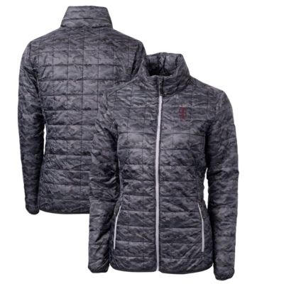 NCAA Southern Illinois Salukis Camouflage Vault Rainier PrimaLoft Eco Insulated Full-Zip Puffer Jacket