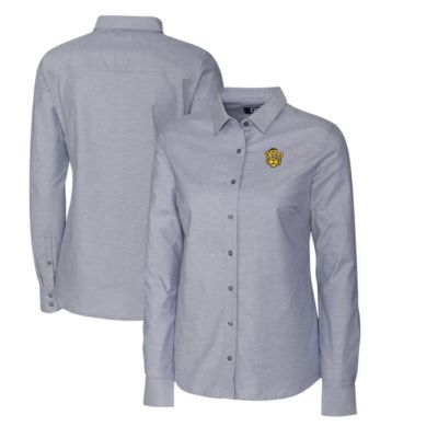 NCAA Missouri Tigers Oxford Stretch Long Sleeve Button-Up Shirt