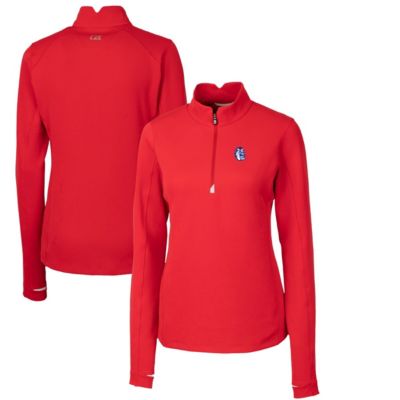 NCAA Fresno State Bulldogs Traverse Stretch Quarter-Zip Pullover Top