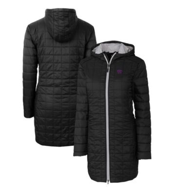 NCAA Kansas State Wildcats Rainier Primaloft Eco Hooded Long Coat