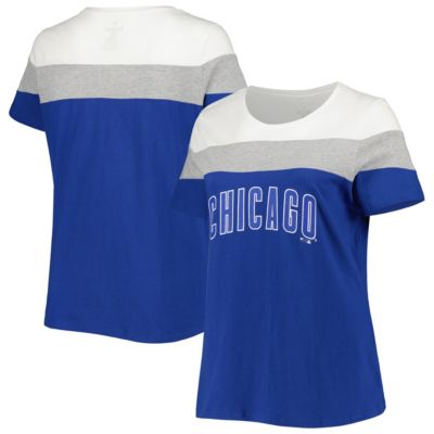 MLB Chicago Cubs Plus Colorblock T-Shirt