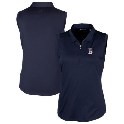 Boston Red Sox MLB Americana Logo DryTec Forge Stretch Sleeveless Polo