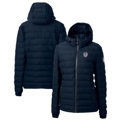 MLB Milwaukee Brewers Americana Logo Mission Ridge Repreve Eco Insulated Full-Zip Puffer Jacket