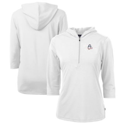 MLB Baltimore Orioles Americana Logo DryTec Virtue Eco Pique Recycled Half-Zip Pullover Hoodie