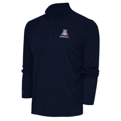 NCAA Arizona Wildcats Basketball Tribute Half-Zip Pullover Top