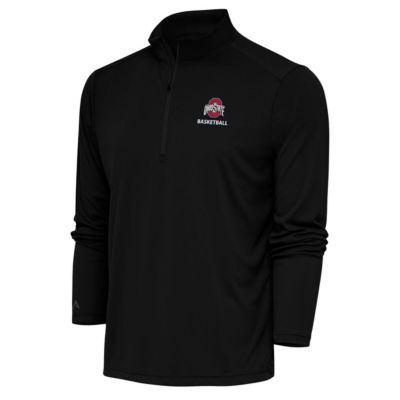 NCAA Ohio State Buckeyes Basketball Tribute Half-Zip Pullover Top