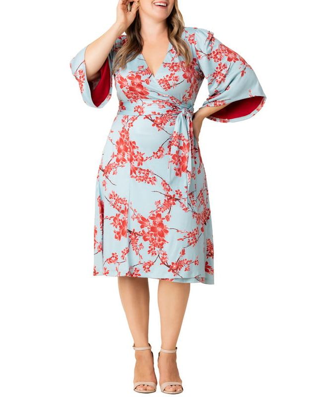 gretchen scott jersey dress Gretchen Scott Ruff Neck Jersey Dress main image 1
