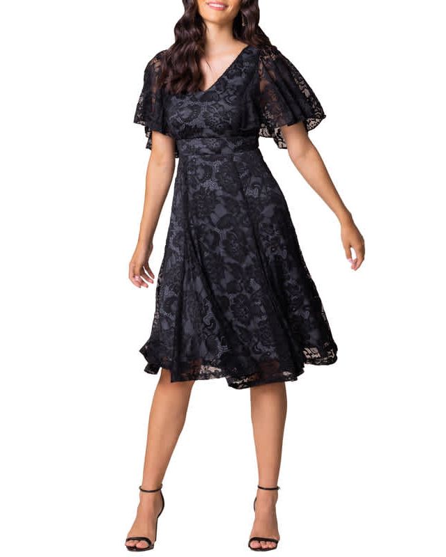 stretch lace cocktail dress Stretch Lace Midaxi Dress