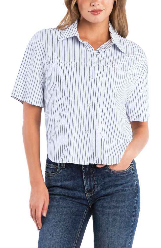 Navy Blue Stripes