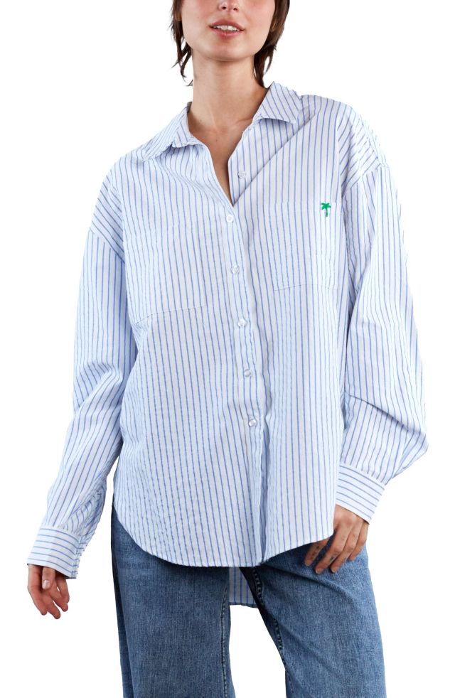 Blu Pinstripes