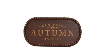 Autumn harvest wall decor