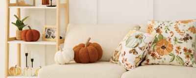 Thanksgiving themed pillows and home decor