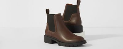Image of brown Chelsea boots