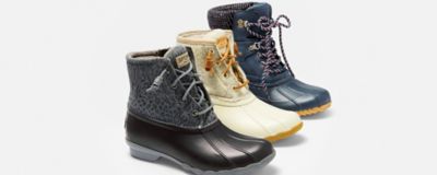 Image of three rain boots