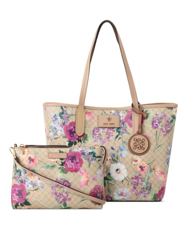 Floral Logo Khaki