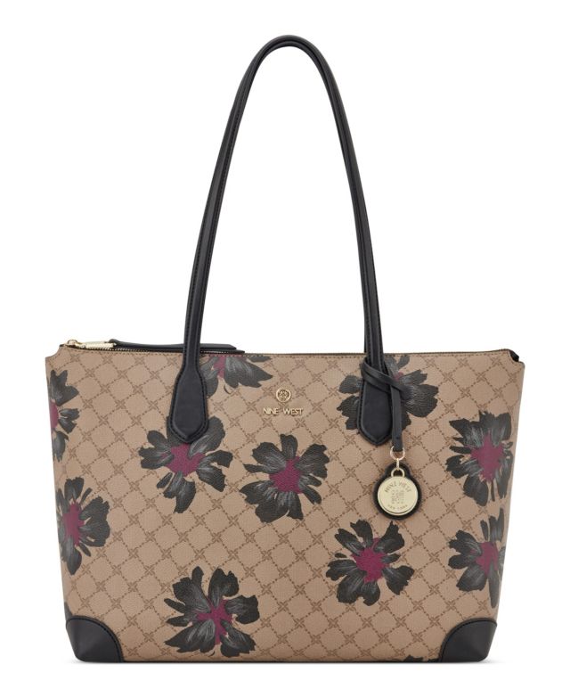 Floral Logo Black