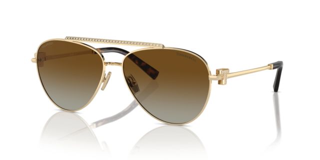 Pale Gold/Polarized Brown Gradient
