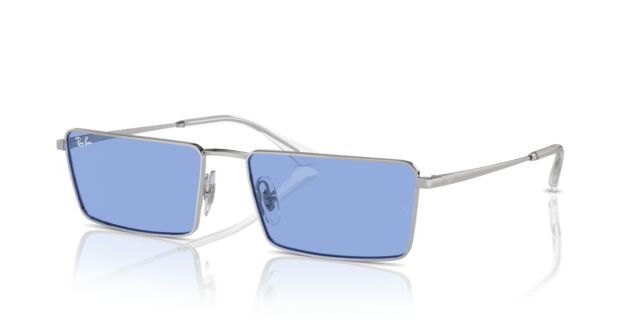 Silver/Blue