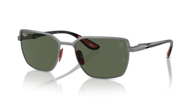 Gunmetal On Gunmetal/Dark Green