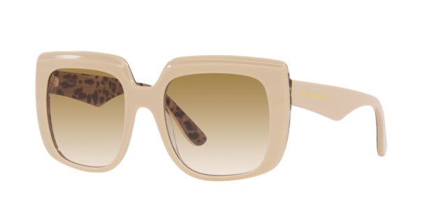 White Leo/Gradient Light Brown