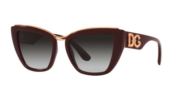Transparent Bordeaux/Gradient Grey