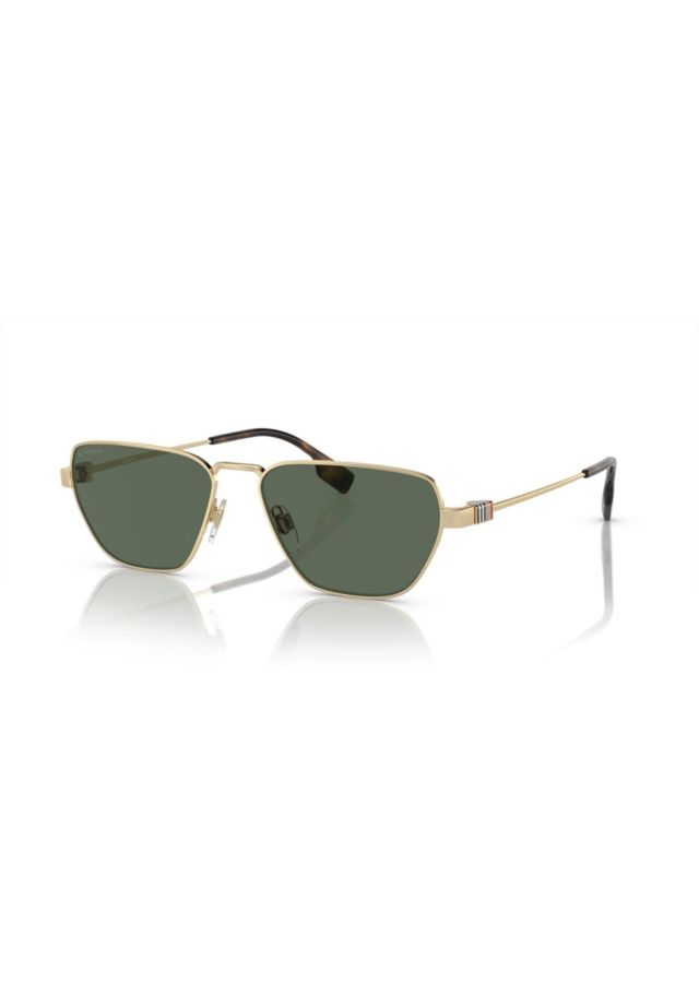 Light Gold/Dark Green