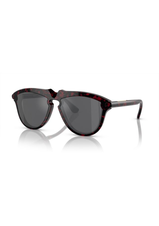 Red Havana/Grey Mirror Silver