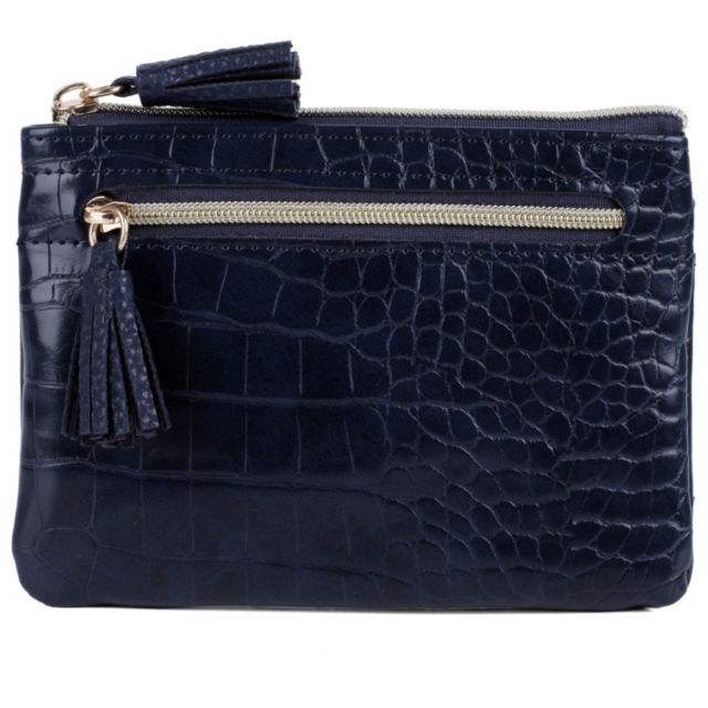 Navy Croco