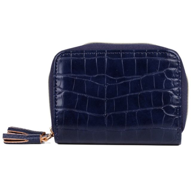 Navy Croco