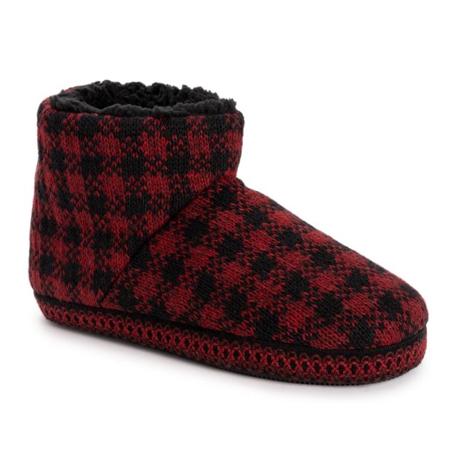 Red Plaid Marl