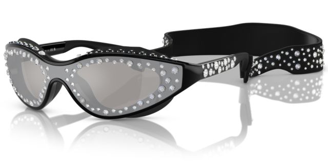 Black/Light Grey Mirror Silver