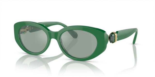 Dark Green/Azure Internal Mirror Silver