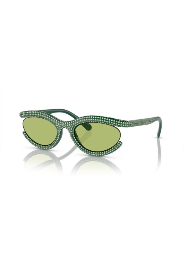 Green/Light Green Flash Silver